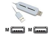 Verkkokortit (verkkosovittimet, tulostuspalvelimet jne.) - Roline USB 2.0 Link Cable - 11.02.9188