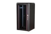 Räkit - Rack - Roline Pro - rack - with glass door 600 x 600 mm (WxD) - 22U - 26.21.0218