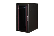 Räkit - Rack - Roline Pro - rack - with glass door 600 x 800 mm (WxD) - 22U - 26.21.0219