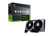Näytönohjaimet - MSI GeForce RTX 5060 VENTUS 2X OC - 8GB GDDR7 RAM - Näytönohjaimet - G5060-8V2C