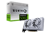 Näytönohjaimet - MSI GeForce RTX 5060 VENTUS 2X OC WHITE - 8GB GDDR7 RAM - Näytönohjaimet - G5060-8V2CW