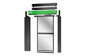 Räkit - Rack - APC NetShelter - rack cooling system aisle containment sliding door - single - NSAC2402