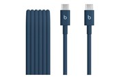 USB kaapelit - Apple Beats USB-C to USB-C Woven Cable (1.5 m / 5 ft) – Nitro Navy - MDGE4ZM/A