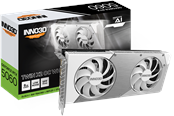 Näytönohjaimet - Inno3D GeForce RTX 5060 Twin X2 OC White - 8GB GDDR7 RAM - Näytönohjaimet - N50602-08D7X-195070W