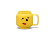 Harrastustarvikkeet - Euromic LEGO® ceramic mug small - Winking Girl - 401501900-40460803
