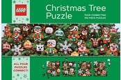Harrastustarvikkeet - Euromic LEGO® Christmas Tree Puzzle 4 x 100-Piece puzzle - 4013116-232805