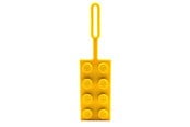 Harrastustarvikkeet - Euromic LEGO® Bag Tag/Luggage tag YELLOW packed on printed card - 4006151-53657