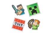 Lisätarvikkeet kouluun - Euromic MINECRAFT 4-pack erasers in box - 166507104