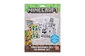 Lisätarvikkeet kouluun - Euromic MINECRAFT Coloring set w/6 col. pencils sticker - 166506853