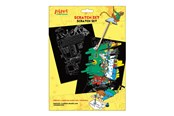 Kirjoituspöytätarvikkeet - Euromic PIPPI Scratch set w/pencil in paper envelope - 163706600