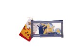 Lisätarvikkeet kouluun - Euromic POKÉMON Filled MESH pencil pouch w/stationery articles:  2 triangular pencils 1 round sharpener 1 shaped eraser 1 shaped memo pad. Size of pencil pouch L 20 cm H 9.5 cm - 161708156