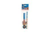 Lisätarvikkeet kouluun - Euromic Stationery set - 1 triangular unsharpened pencil 1 ruler 15 cm 1 shaped eraser 1 round sharpener packed in polybag w/topcard. - 145705501