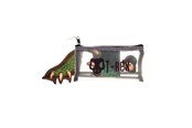 Lisätarvikkeet kouluun - Euromic DINO T-REX Filled mesh pencil pouch w/station - 092408156
