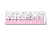 Lisätarvikkeet kouluun - Euromic UNICORN GEMS 4 shaped erasers in acetate box - 092307106