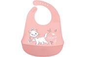 Vauvatarvikkeet - Euromic BABY Toddler 100% silicone Bib Disney Marie - 088628701-07463
