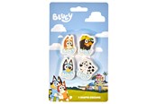 Lisätarvikkeet kouluun - Euromic Bluey 4-pack erasers - 4 shaped erasers packed in acetate box with eurohole (size of box 5.2 x 16 cm) CE & 0-3 years pictogram - 048207106