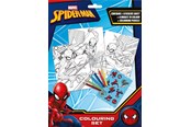 Kirjoitus- ja piirustustarvikkeet - Euromic SPIDERMAN Coloring set w/6 colouring pencils - 017806853