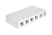 Lisätarvikkeet - DeLOCK Keystone Surface Mounted Box - 6 Port - 86227