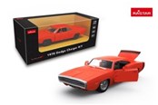 Kauko-ohjattavat - RASTAR Die cast 1:36 1970 Dodge Charger R/T Orange - 64410