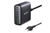 Puhelin - Adapterit & Laturit - BlitzWolf BW-S26 Wall Charger 250W - Black - BW-S26