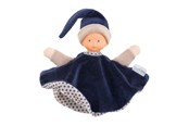 Vauva- ja taaperolelut - Corolle Tidoudou - Navy Blue Cuddle Cloth 17cm - 9000030160