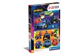 Palapelit - Clementoni DC Comics Super Colour Batwheels (2x20) - 24806