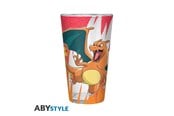 Fanituotteet - ABYstyle - POKEMON Large Glass Premium Charizard - Lasi - ABYVER212
