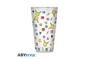 Fanituotteet - ABYstyle - POKEMON Large Glass Pikachu pattern - Lasi - ABYVER211