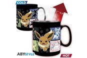 Fanituotteet - ABYstyle - POKEMON Heat Change Mug Eevee King size - Mukit - ABYMUGA281