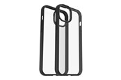 Puhelin - Kannet ja kotelot - OtterBox React Apple iPhone 15 Plus/14 Plus Black Crystal - clear/black - ProPack - 77-92767