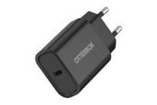 Puhelin - Adapterit & Laturit - OtterBox Standard EU Wall Charger 20W - 1X USB-C 20W USB-PD Black - ProPack - 78-81362