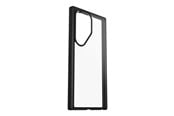 Puhelin - Kannet ja kotelot - OtterBox React Samsung Galaxy S24 Ultra Black Crystal - clear/black - ProPack - 77-94801
