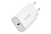 Puhelin - Adapterit & Laturit - OtterBox Standard EU Wall Charger 30W - 1X USB-C 30W USB-PD White - ProPack - 78-81416