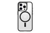 Puhelin - Kannet ja kotelot - OtterBox React MagSafe Apple iPhone 16 Pro Black Crystal - clear/black - 77-96251