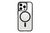 Puhelin - Kannet ja kotelot - OtterBox React MagSafe Apple iPhone 16 Pro Black Crystal - clear/black - ProPack - 77-96252