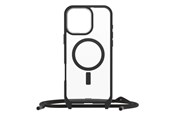 Puhelin - Kannet ja kotelot - OtterBox React Necklace MagSafe Apple iPhone 16 Pro Max Black Crystal - clear/black - ProPack - 77-96837