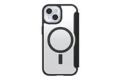 Puhelin - Kannet ja kotelot - OtterBox React Folio MagSafe Apple iPhone 16e/15/14/13 Black Crystal - clear/black - ProPack - 77-97828