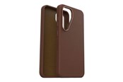 Puhelin - Kannet ja kotelot - OtterBox Symmetry Cactus Leather Samsung Galaxy S25 Rich Adove - brown - 77-97387