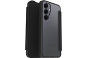 Puhelin - Kannet ja kotelot - OtterBox React Folio Samsung Galaxy S25 Black Crystal - clear/black - ProPack - 77-97830