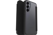 Puhelin - Kannet ja kotelot - OtterBox React Folio Samsung Galaxy S25+ Black Crystal - clear/black - ProPack - 77-97832