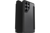 Puhelin - Kannet ja kotelot - OtterBox React Folio Samsung Galaxy S25 Ultra Black Crystal - clear/black - ProPack - 77-97834