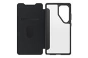 Puhelin - Kannet ja kotelot - OtterBox React Folio Samsung Galaxy S25 Ultra Black Crystal - clear/black - 77-97833