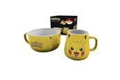 Fanituotteet - ABYstyle - POKEMON Breakfast Set Mug + Bowl Pikachu - BS0003