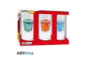 Fanituotteet - ABYstyle - POKEMON 3 Glass Set - Lasi - ABYVER249