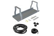 Kaapelihyllyt, Kaapelisukat & Kaapelisiteet - D-LINE Desk Cable Organiser Kit Grey - DCK