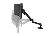Näytön kiinnitys - Ergotron LX Pro mounting kit - for 2 flat panels - black - 45-684-292