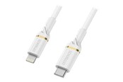 USB kaapelit - OtterBox Cable USB C-Lightning 1M USB-PD White - 78-52552