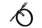 USB kaapelit - OtterBox Premium Cable USB A-Lightning 1M - black - 78-52643