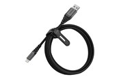 USB kaapelit - OtterBox Premium Cable USB A-Lightning 2M - black - 78-52644