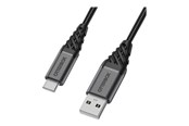 USB kaapelit - OtterBox Premium Cable USB A-C 3M - black - 78-52666